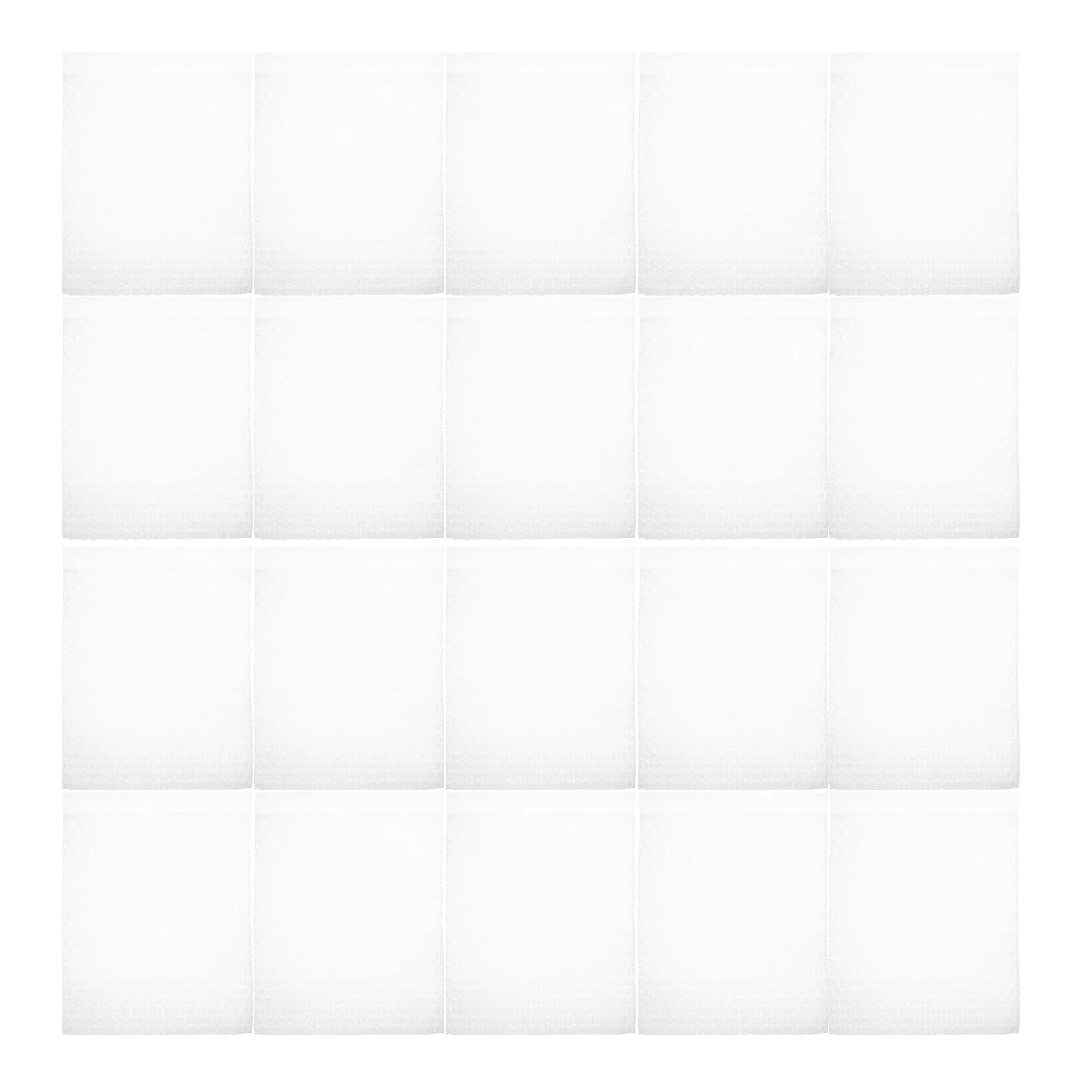 100 Pcs Wrap Protective Moving Model Spotlight Clear Foam Pouches Shockproof Cushioning Shipping Decorations