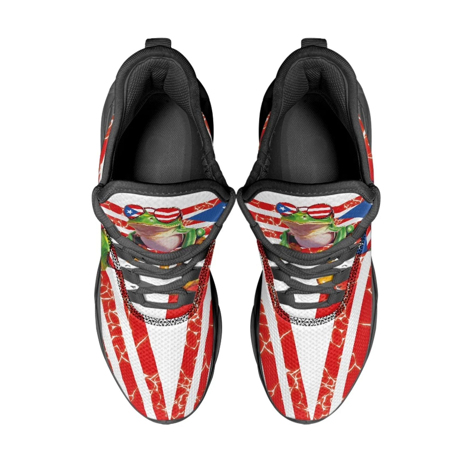 PENSTROLL Puerto Frog Flag Adjustable Strap Men's Trail Running Shoes Running Blade Sneakers for Sports Running Sneaker