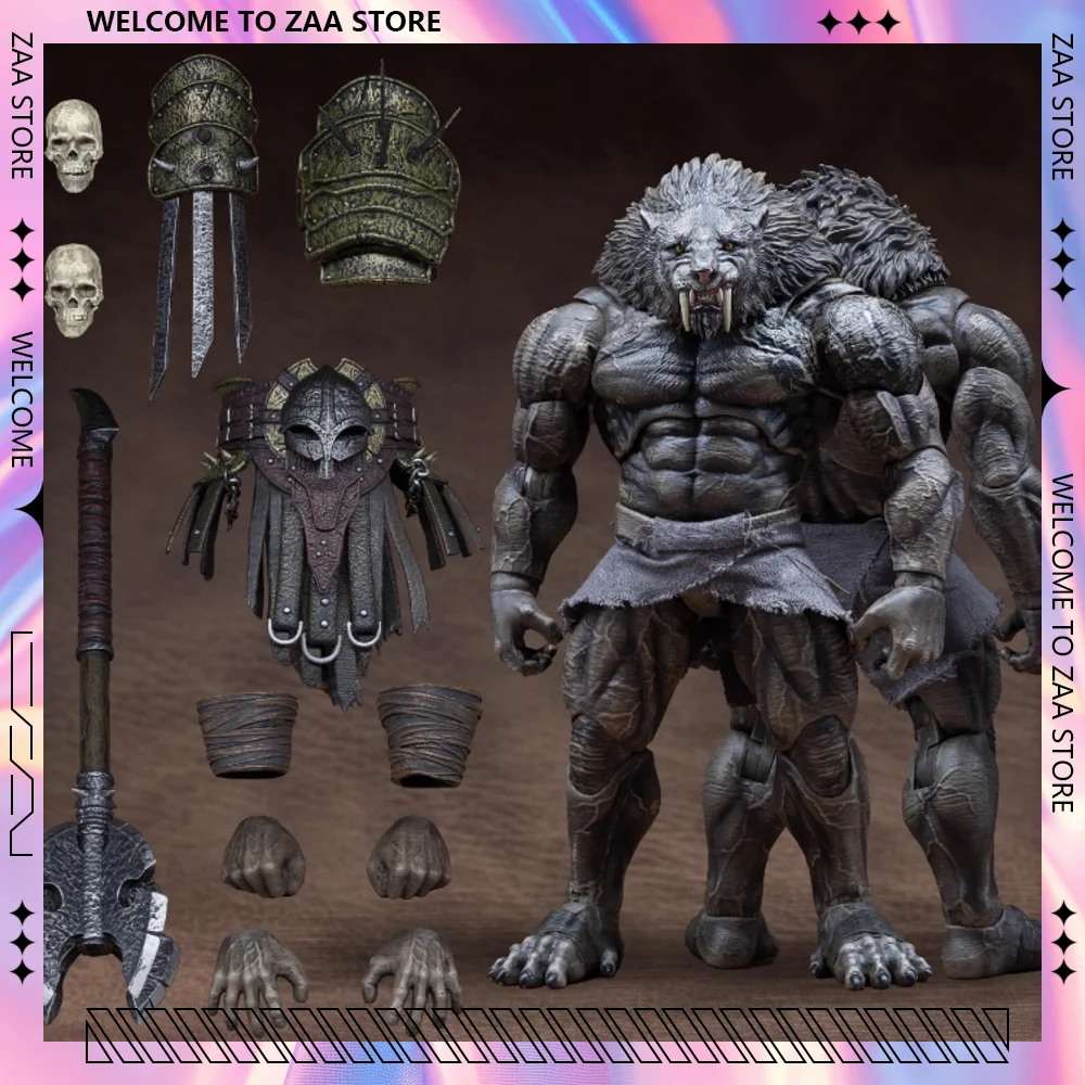 XesRay Gladiator Action Figure Glorious Battle Game Peripherals Exhibit Only Black Smilodon Figures Model Collectible Toys Kids