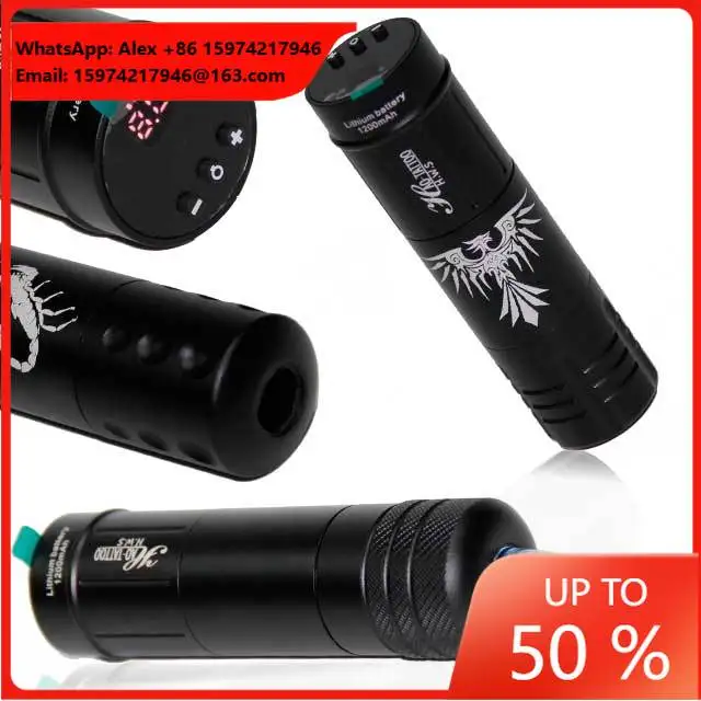 Hot Sale Wireless Rotary Tattoo Pen Machine Beauty Makeup Rechargeable Digital Tattoo Machine