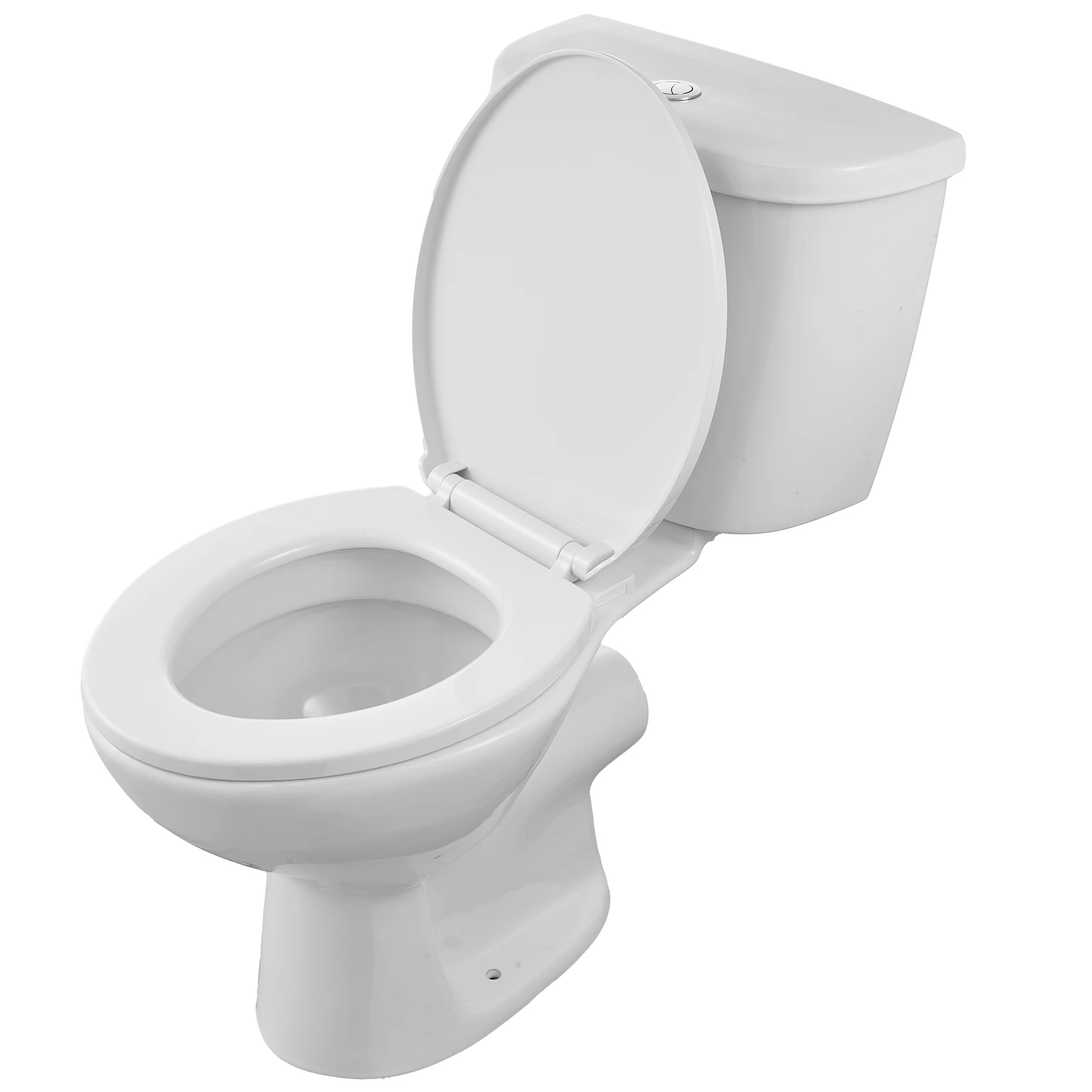 Macerating Toilet System with Powerful 500W Macerator Pump, Macerating Toilet System Kit with 3-Inlet, Rear Discharge and Upflush Toilet For Basement, Dual Flush Water Disposal, Space Saving