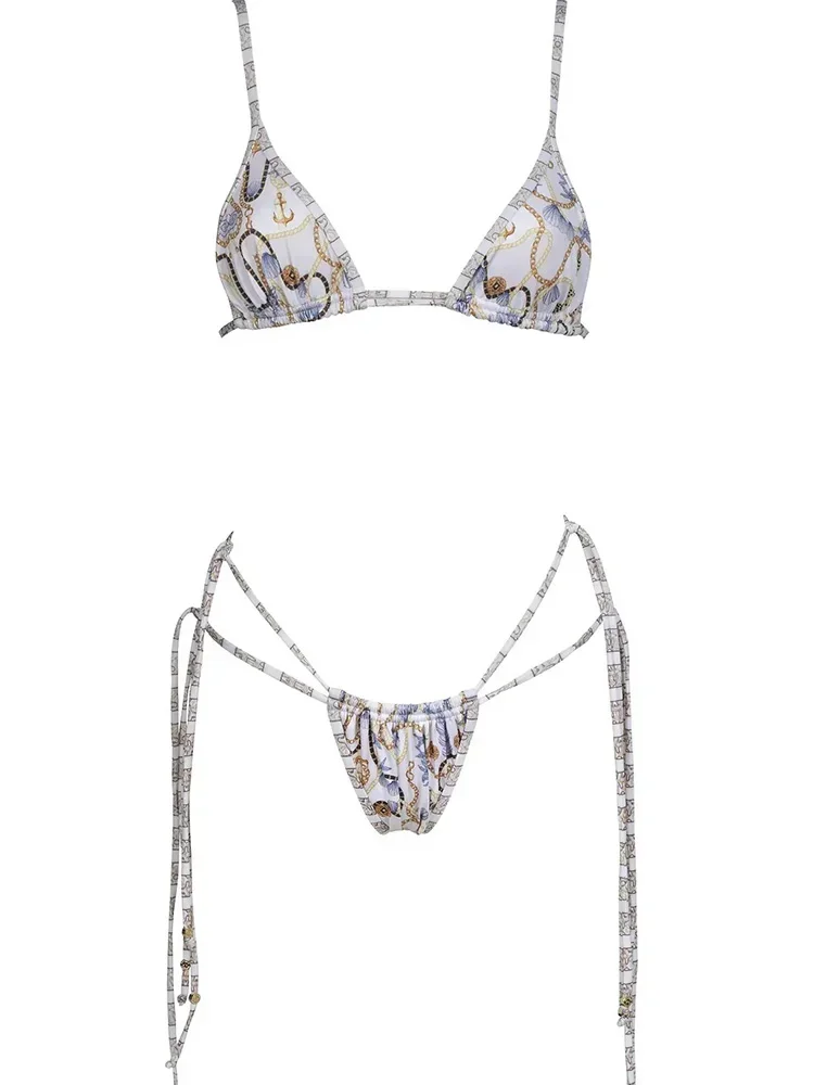 Zrtak biquinis quentes micro maiô feminino triângulo conjunto de biquíni sexy banho corda beachwear tanga duas peças terno biquini brasileiro
