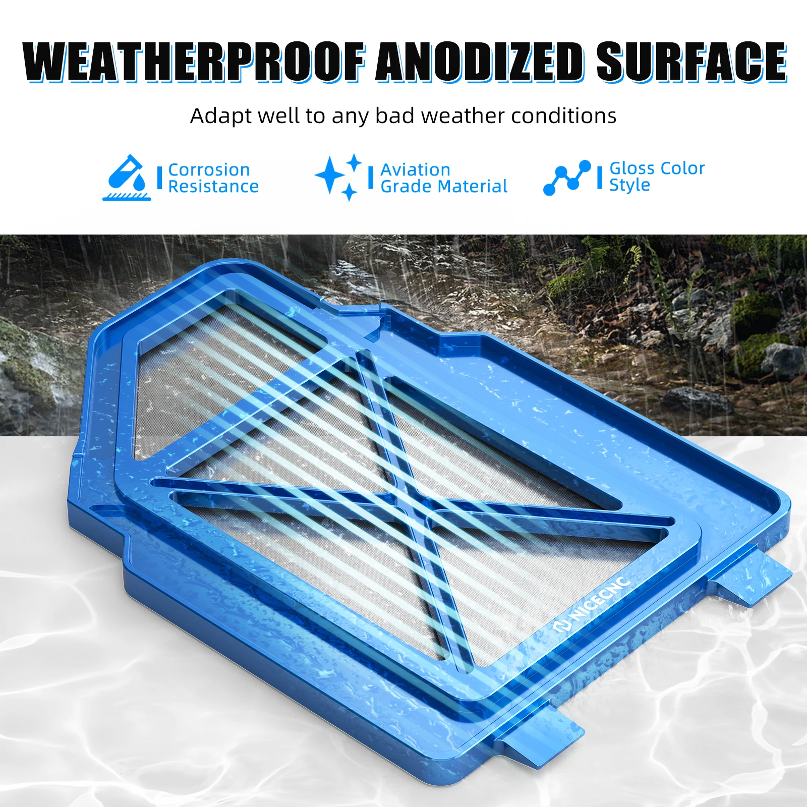 Für Yamaha YFZ450R 2009–2024, Airbox-Deckelabdeckung, ATV, YFZ 450R 6061-T6, Billet-Aluminium