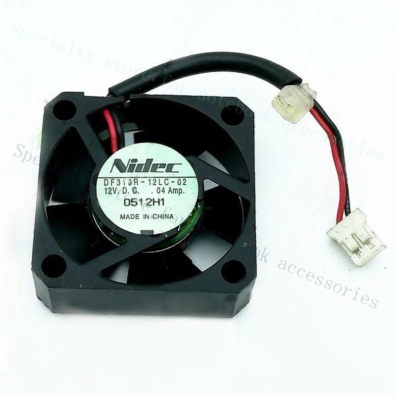 A+ NIDEC DF310R-12LC-02 3010 3CM DC 12V 0.04A 2 Line Silent Cooling Fan