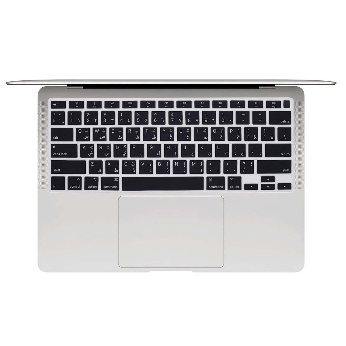 Keyboard Protector for MacBook Pro/Air (M1/M2/M3/M4 Chip) | Silicone Skin Cover for 12,13,14,15,16 inch Models - Arabic Layout