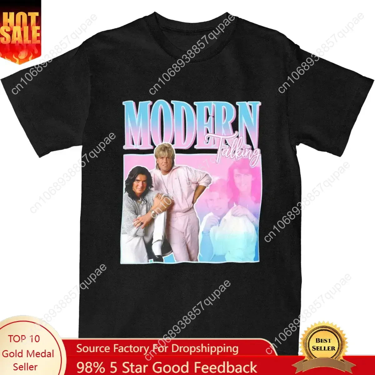 

Novelty Modern Talking T-Shirts Men Women's 100% Cotton Tee Shirt Printed Clothing