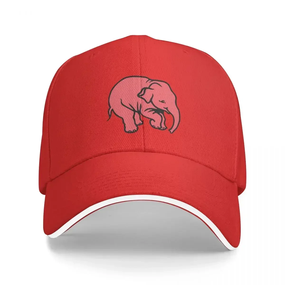 Delirium Elephant Baseball Caps Snapback Fashion Baseball Hats Breathable Casual Outdoor Unisex Polychromatic Customizable