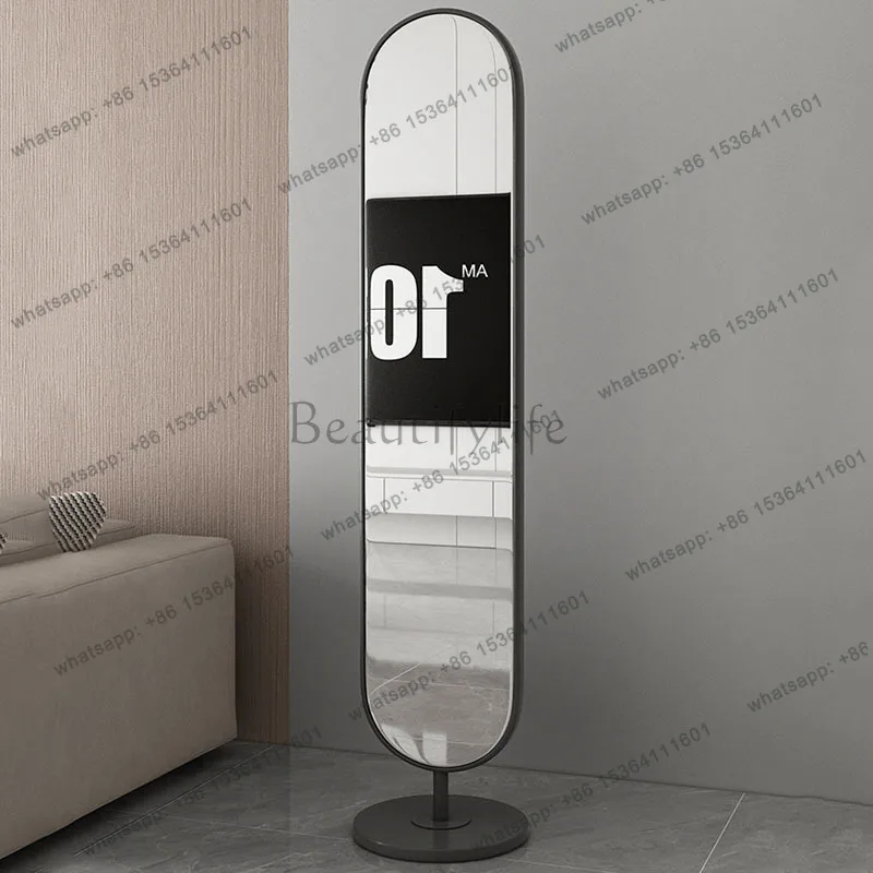 LD Moving Modern Mirror Living Room Full Body Full Body Girls Men Luxury Long Bathroom Bedroom Mirror Floor Espelhos