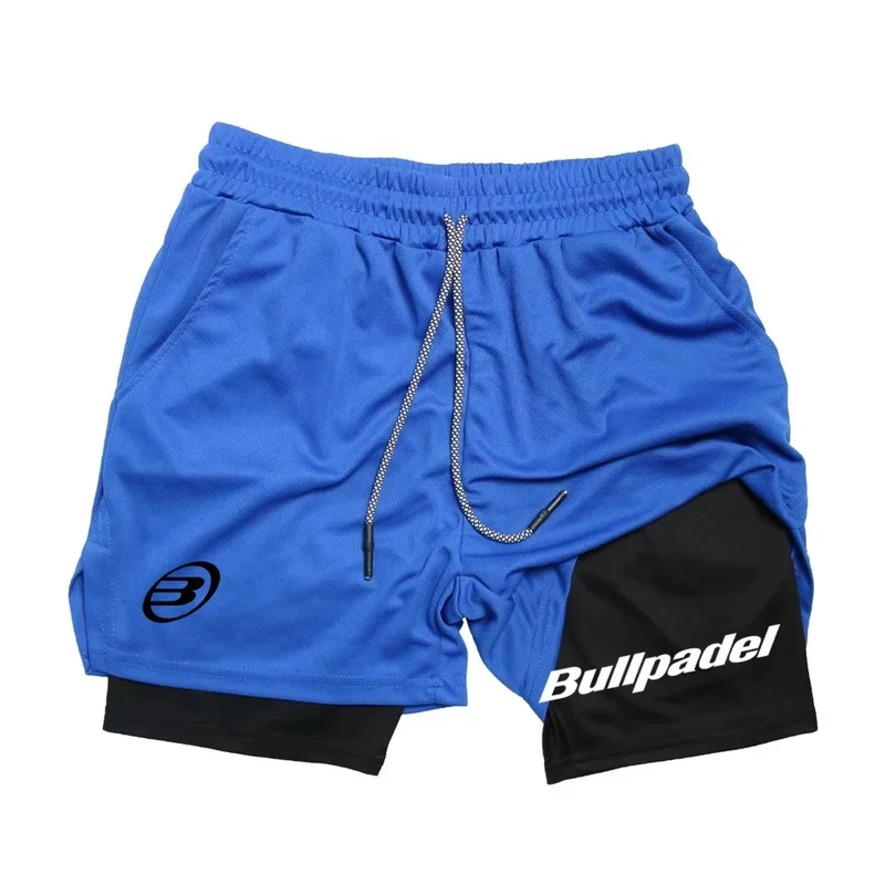 Nuevos pantalones cortos deportivos de Padel para hombre, pantalones cortos de tenis transpirables de verano para hombre, pantalones de bádminton de