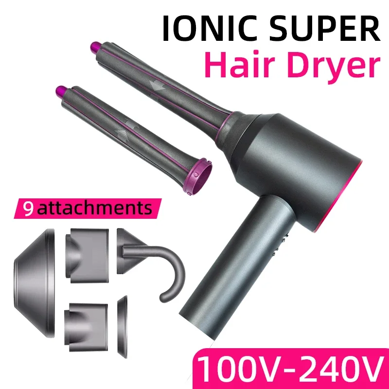 Ionic Professional Electric Hair Dryer with High Speed Blow Drier and Thermostatic Control for Constant Temperature Hair Care