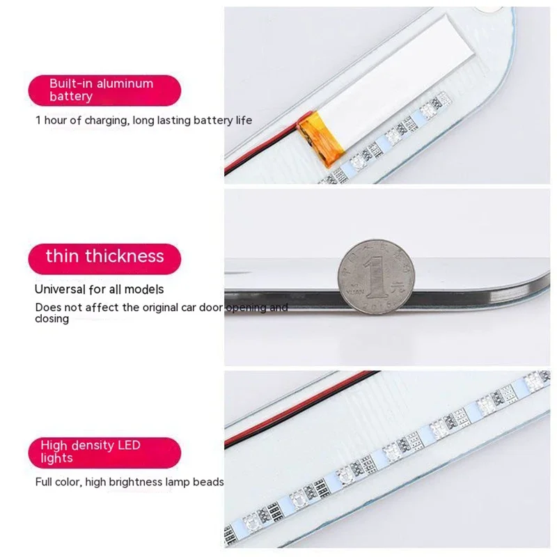 자동차 무선 USB LED 웰컴 페달 문턱 리그, 아우디 ABT A1 A2 A3 A4 A5 A6 A7 A8 Q2 Q3 Q5 Q7 Q8 RS TT S3 S4 S5 S6