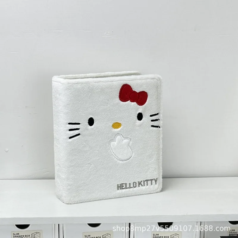 

Hello Kitty Card Album 3-inch Photo Album Four Grid A5 Detachable Album Loose Leaf Notebook Desktop Ornament Girl Gift Wholesale