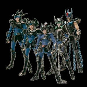 Actionfigur Anime Dark Saint Seiya, Phoenix, Ikki, Hyoga, Seiya, Shiryu, Box, Sammlung, Dekoration, Spielzeug, Hobbys, 19cm 10 Hauptverkäufe Ritter der Zodiaco -Aktionsabbildung - №5