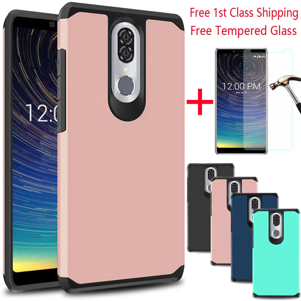 

For Coolpad Legacy/Coolpad Alchemy Dual Layer Hybrid Armor Case Shockproof Anti Scratch Protective Soft TPU & Hard Back Cover