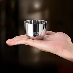 316 Stainless Steel Wine Cup Household Liquor Special High Appearance Level Small Beer Cup Outdoor Thickening Fall Proof Teacup