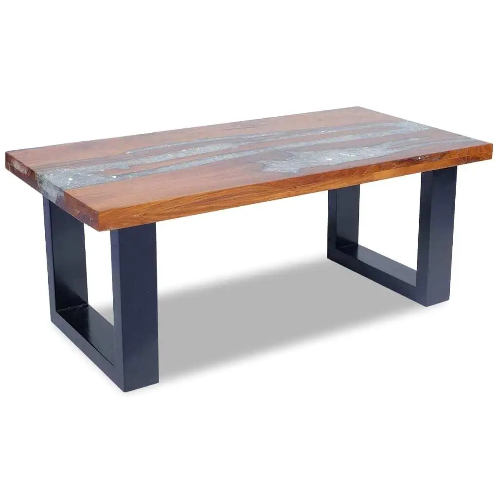 Teakhouten salontafel 39,4x19,7 - Stijlvol en duurzaam ontwerp voor de woonkamer