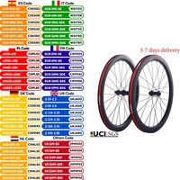 Carbon Wheels 700C Cyclocross Gravel Bike T800 Carbon Wheelset Road Disc Brake 6 Bolt Center Lock Straight Pull 38/50/60mm deep