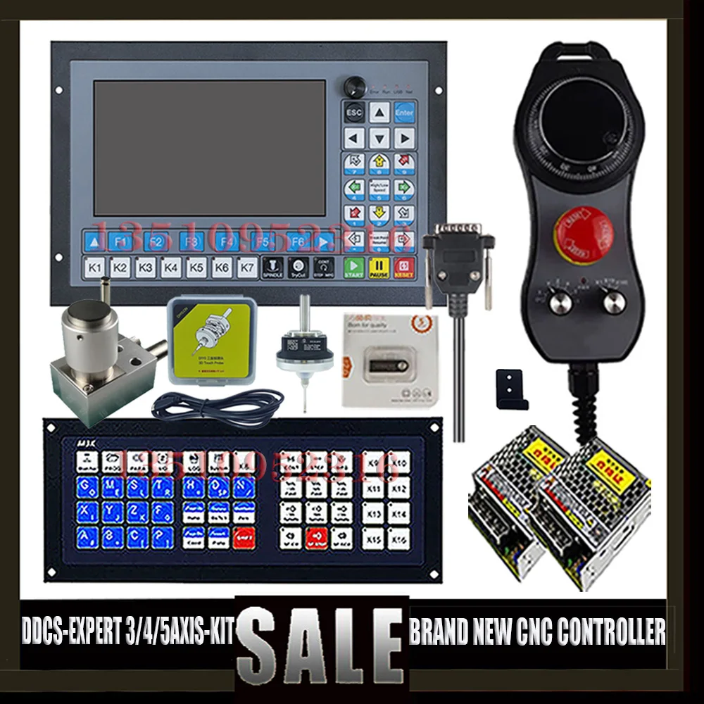 CNC 3/4/5 แกน DDCS-EXPERT/M350 off-line ชุดควบคุมอิสระใช้สําหรับเครื่องจักรกล CNC และแกะสลักเปลี่ยน DDCSV3.1