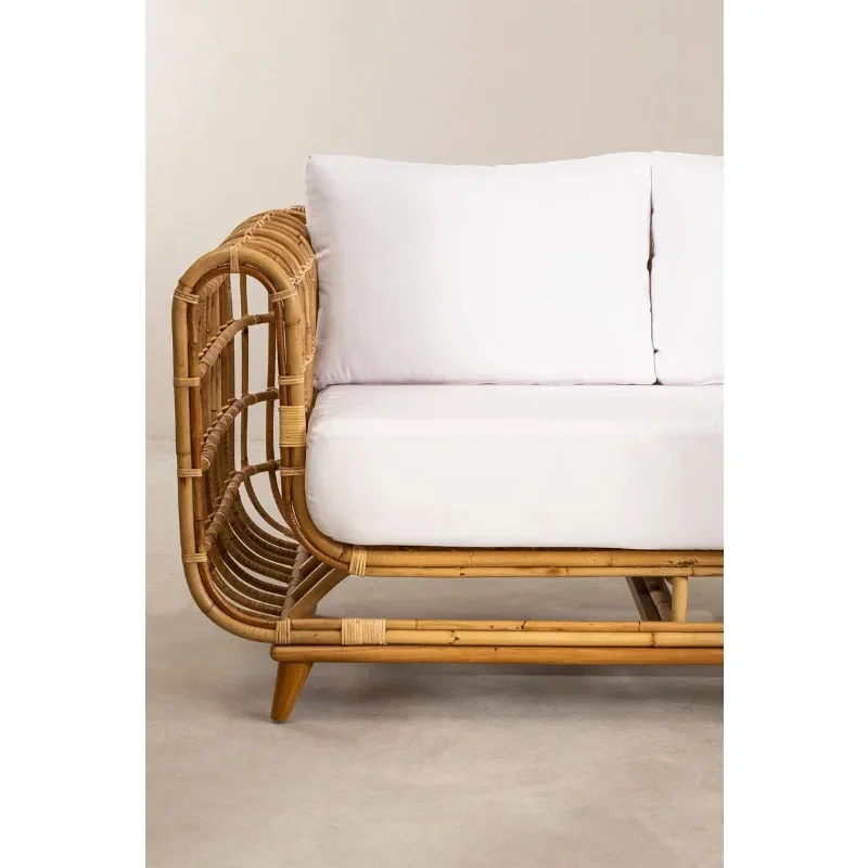 2-Seat rattan sofa country style