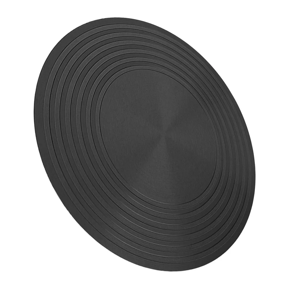 

24cm Black Plate for Gas Stove Cooktop Protector Heat Diffuser Aluminum Heat Diffuser Accessories Replacement Kitchen
