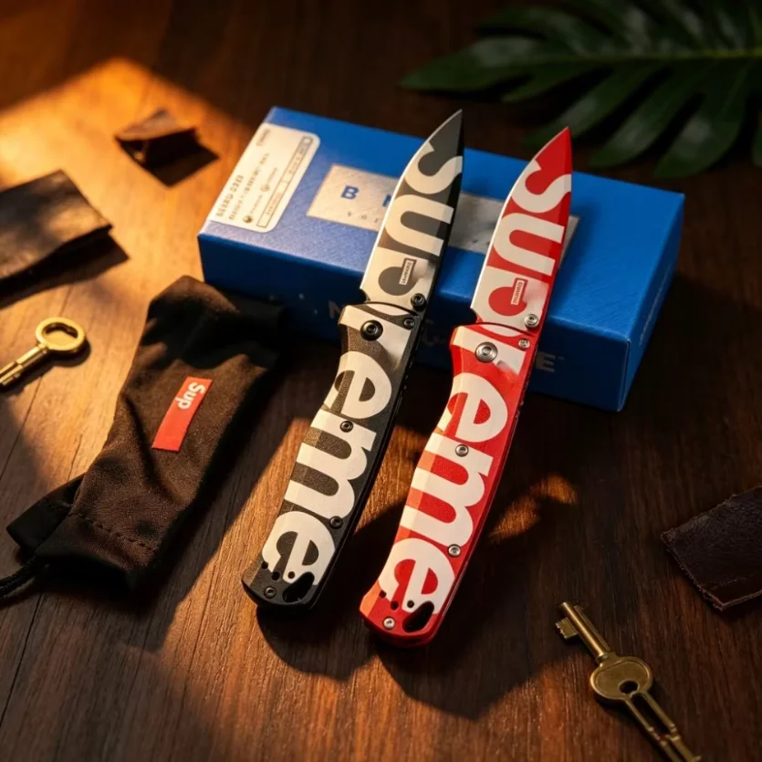 2026 New Trend Brand 535RD-2202 Mini Portable Folding Knife - High-quality S30V Steel - Keychain