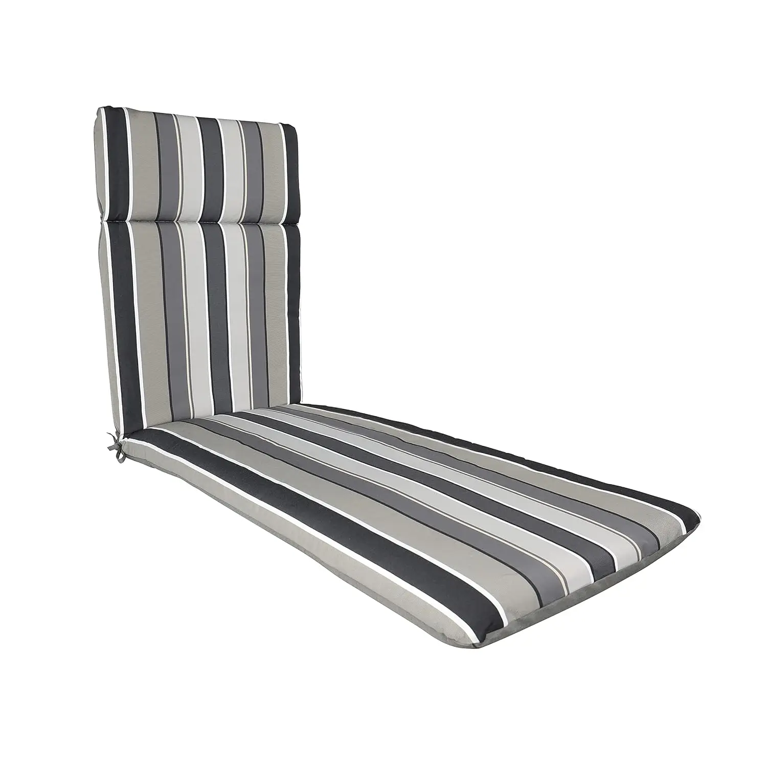 Sundeck Stripe Chaise Lounge Cushion Patio Furniture Water Resistant 22