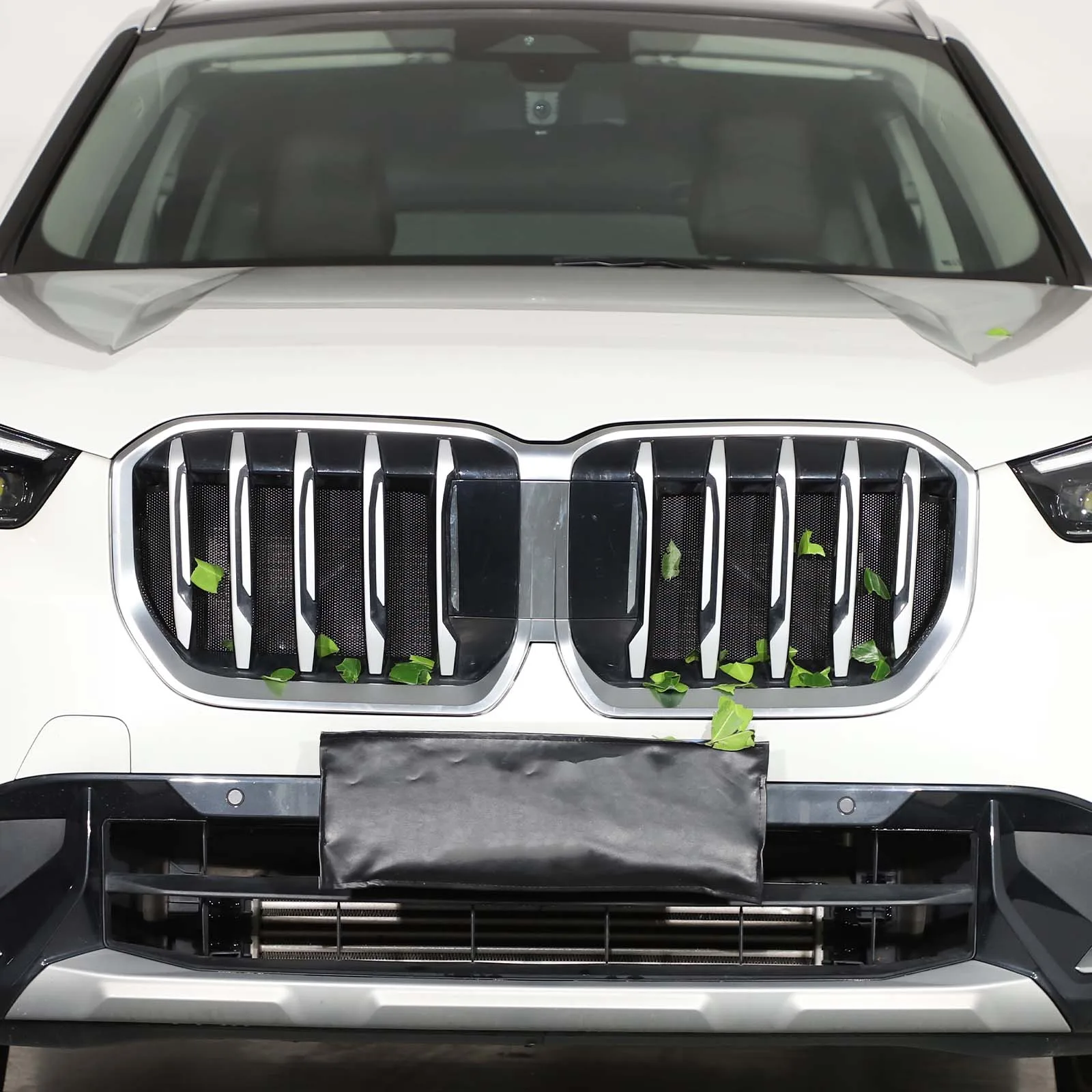 For BMW X1/U11 2023 2024 Central Grid Anti-Insect Net Front Central Grid Protection Net Mosquito Anti-Insect Net Stainless Steel