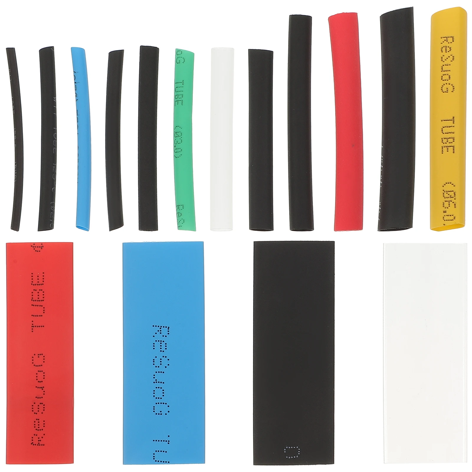 

580 pcs Heat Shrink Tubing Kit Wire Tubes Electric Insulation Sleeving Cable Protection PVC Material Storage Box