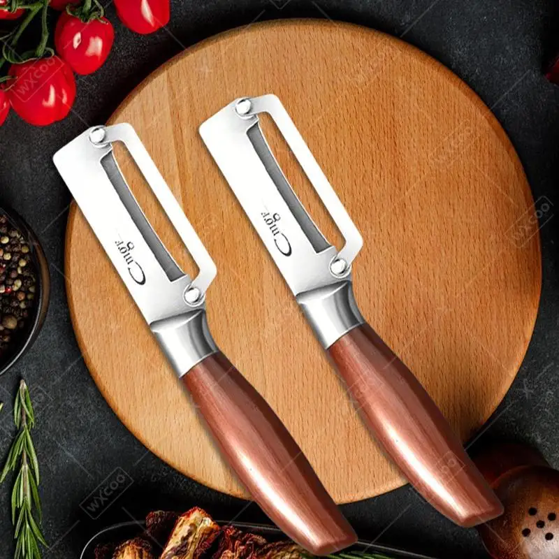 Multi-Functional Vegetable Peeler for Kitchen Sugarcane Knife Stainless Steel Peeler Pineapple Pumpkin Planer Scraping Tools
