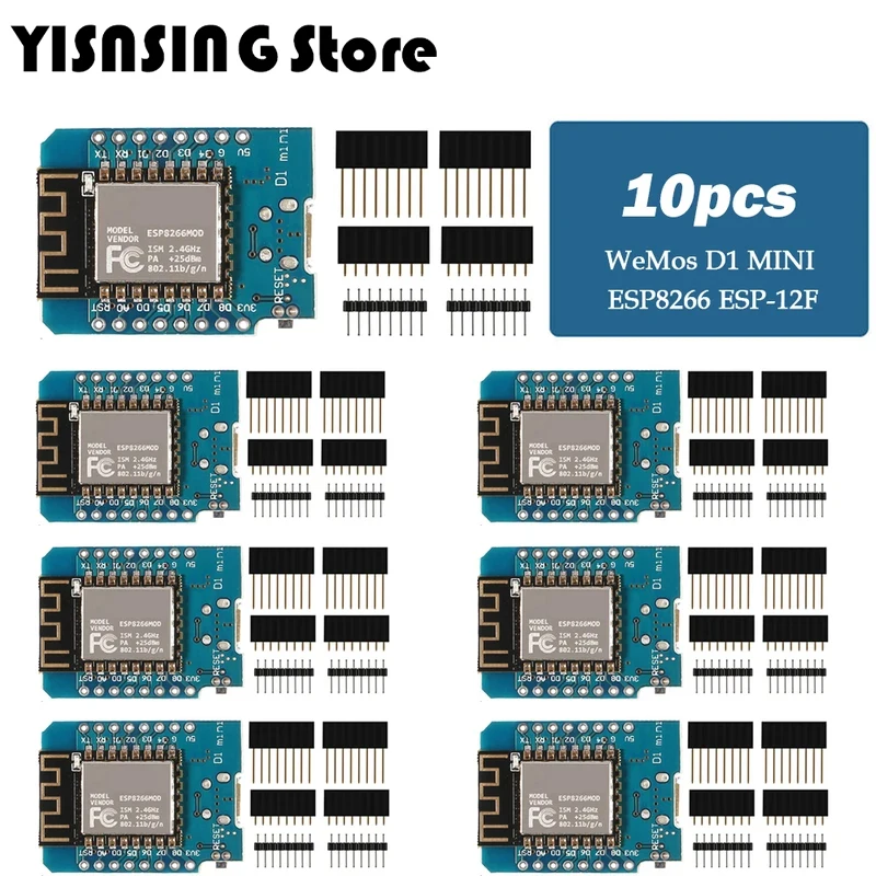 10Pcs ESP8266 ESP-1…