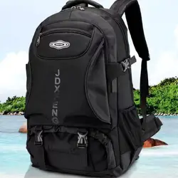 New Backpacks Fashion Men Women Backpacks Outdoor Backpack High Capacity Waterproof Multifinonal Versatile Black Travel Backpack