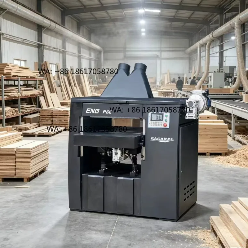 SAGA European Model Professional Woodworking Machinery Heavy Thickneser Planer Single Side Thickness Planer Wood Planer Machines