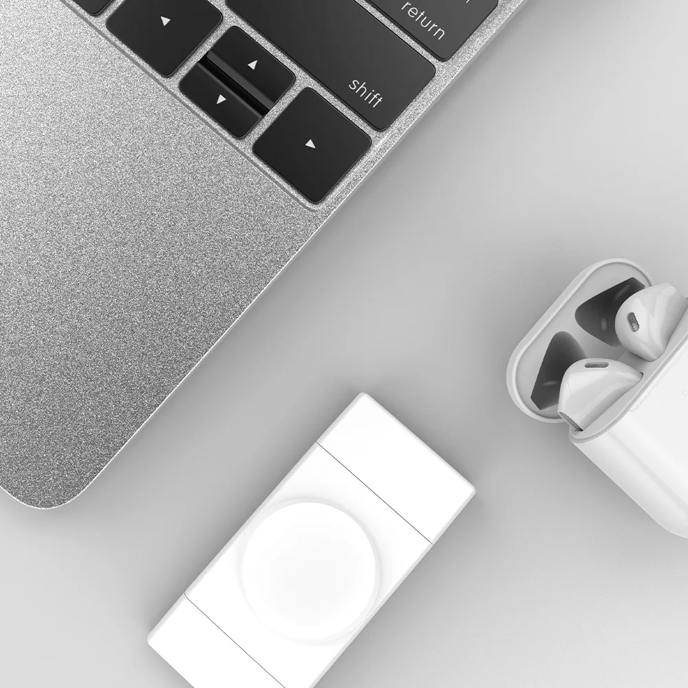 Bezprzewodowa ładowarka do zegarka 2 w 1 do Apple Watch 8 7 6 5 SE / Samsung Galaxy Watch 5 4 3 2 Stacja szybkiego ładowania Niezbędne w podróży — zdjęcie 4