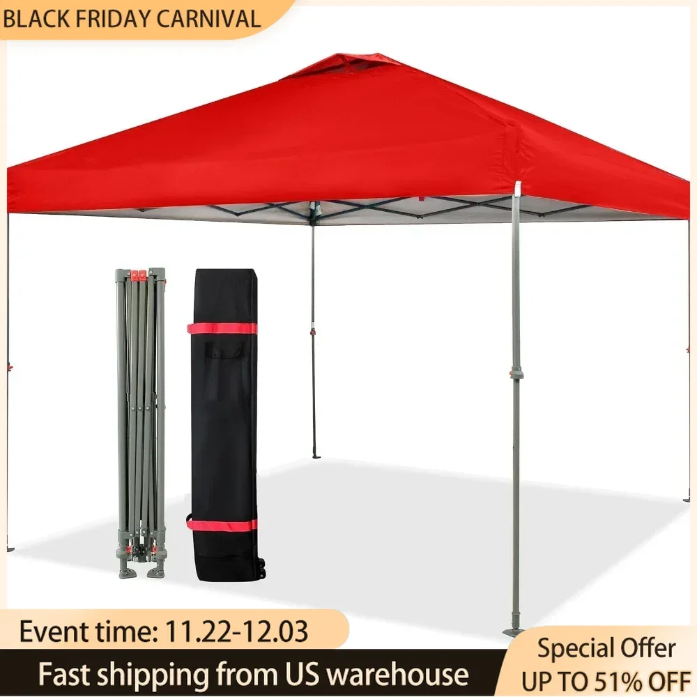 Camping sunshade canopy,10x10 Canopy Tent, Pop Up Beach Tent for Outdoor Shades with Wheeled Bag, 8 Stakes, 4 Ropes,canopy