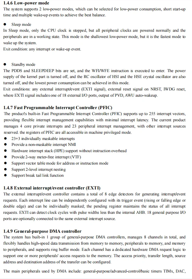 10 Teile/los CH32V003 industrie grade 32-bit allzweck RISC-V MCU TSSOP20/QFN20/SOP16/SOP8 WCH QingKe Mikrocontroller – Detail 8