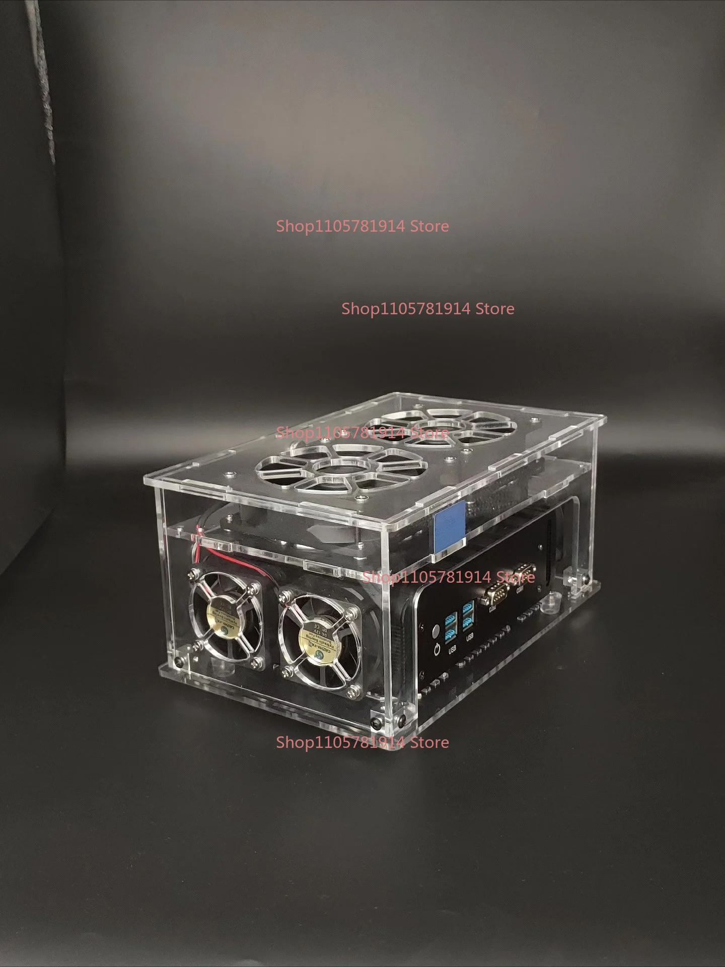 For Xinchuang Cloud Industrial Computer Radiator J6412 Mini Host X30 Cooling Base Bracket Cooler Speed Regulation