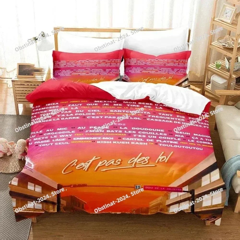 JuL 3D C'est Pas Des Lol Bedding Set Printed Bed Set With Pillowcase Bed Duvet Cover Soft Single Double Queen Super King Size
