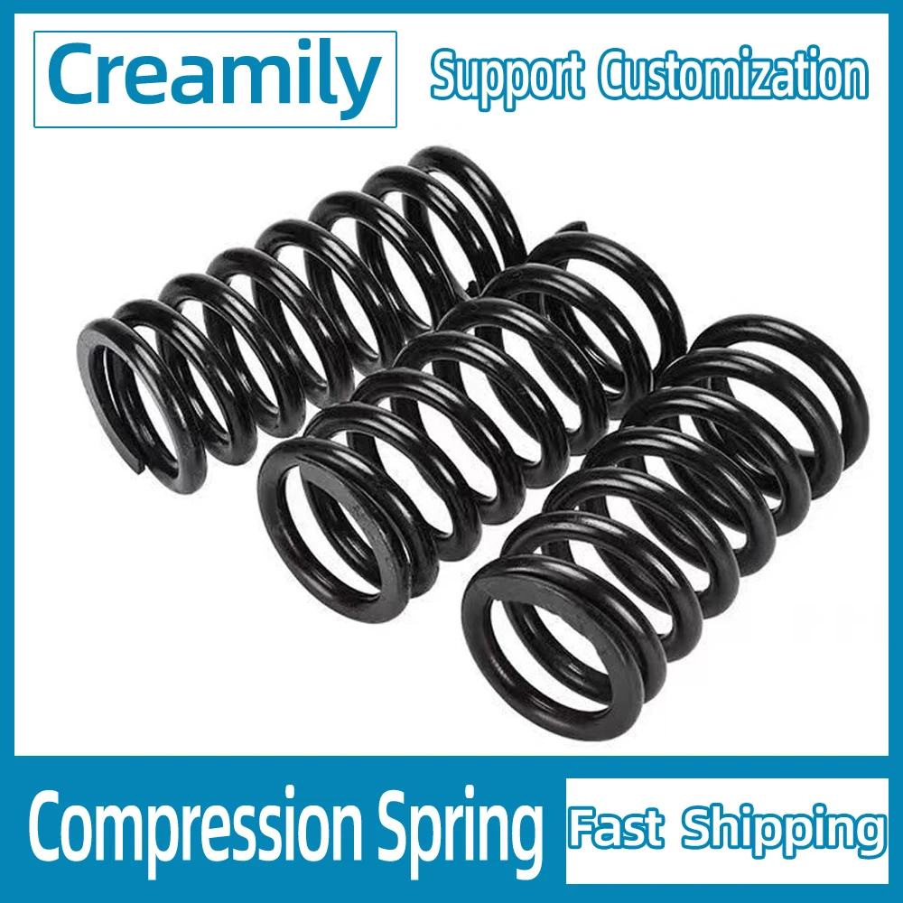 Creamily 1PCS Wire Diameter 6mm Large Shock Absorber Spring Multifunction Strong Compression Long Spring Support Customization