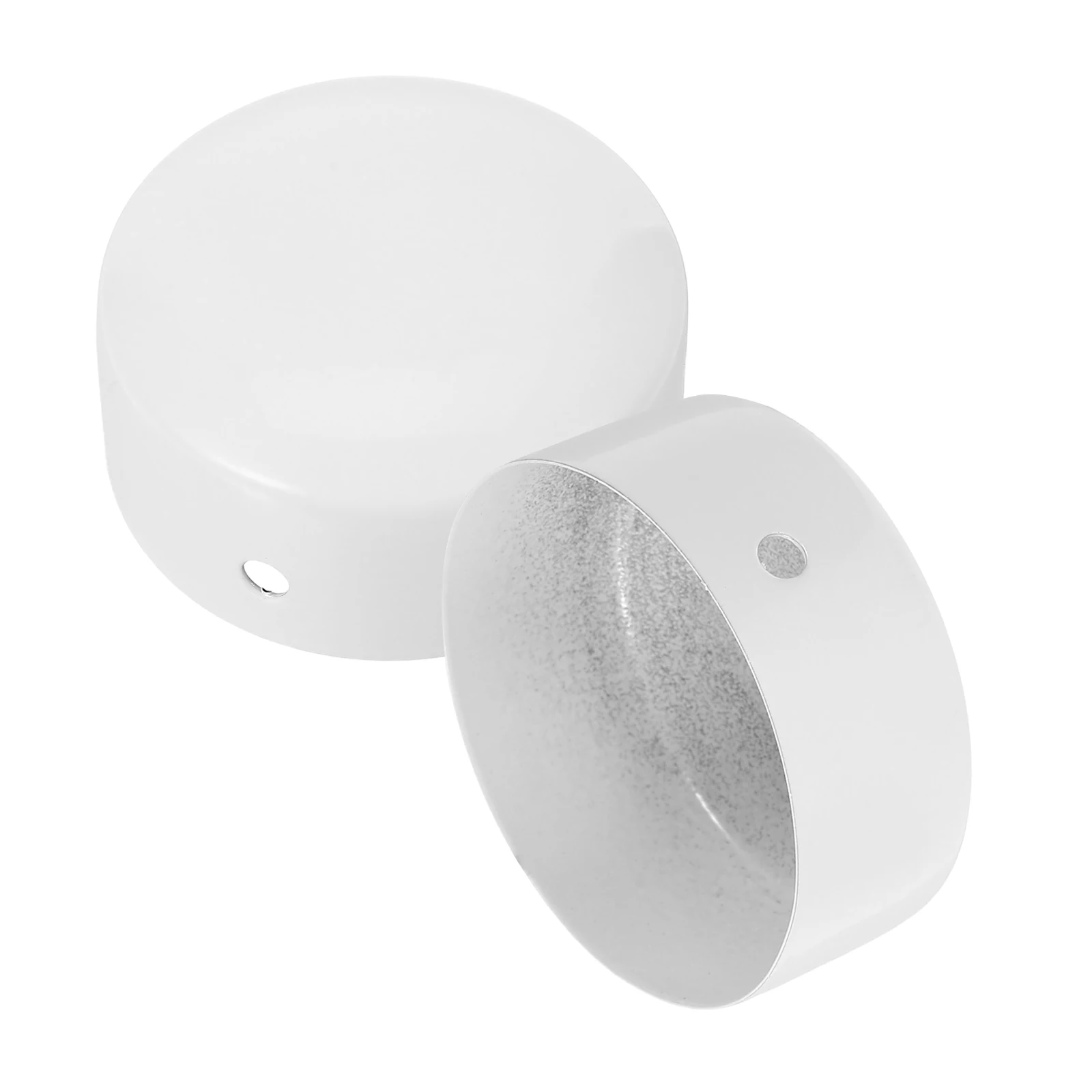 2pcs StainlessSteelHandrailCover DurableProtectiveSealingCover EasyInstallation TrafficRailingFittings StairCaps StainlessSteel