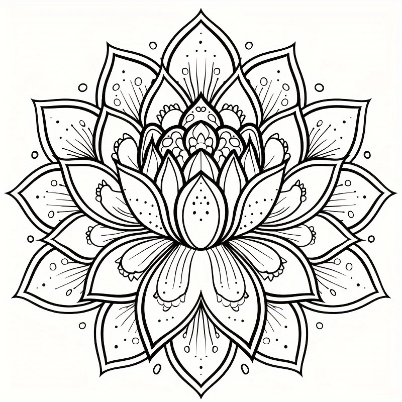 1 st, 25 pagina's kleurboek voor volwassenen stressvermindering 20x20cm |   Perfect voor stressverlichting en cadeaus, tekenbenodigdheden, terug naar