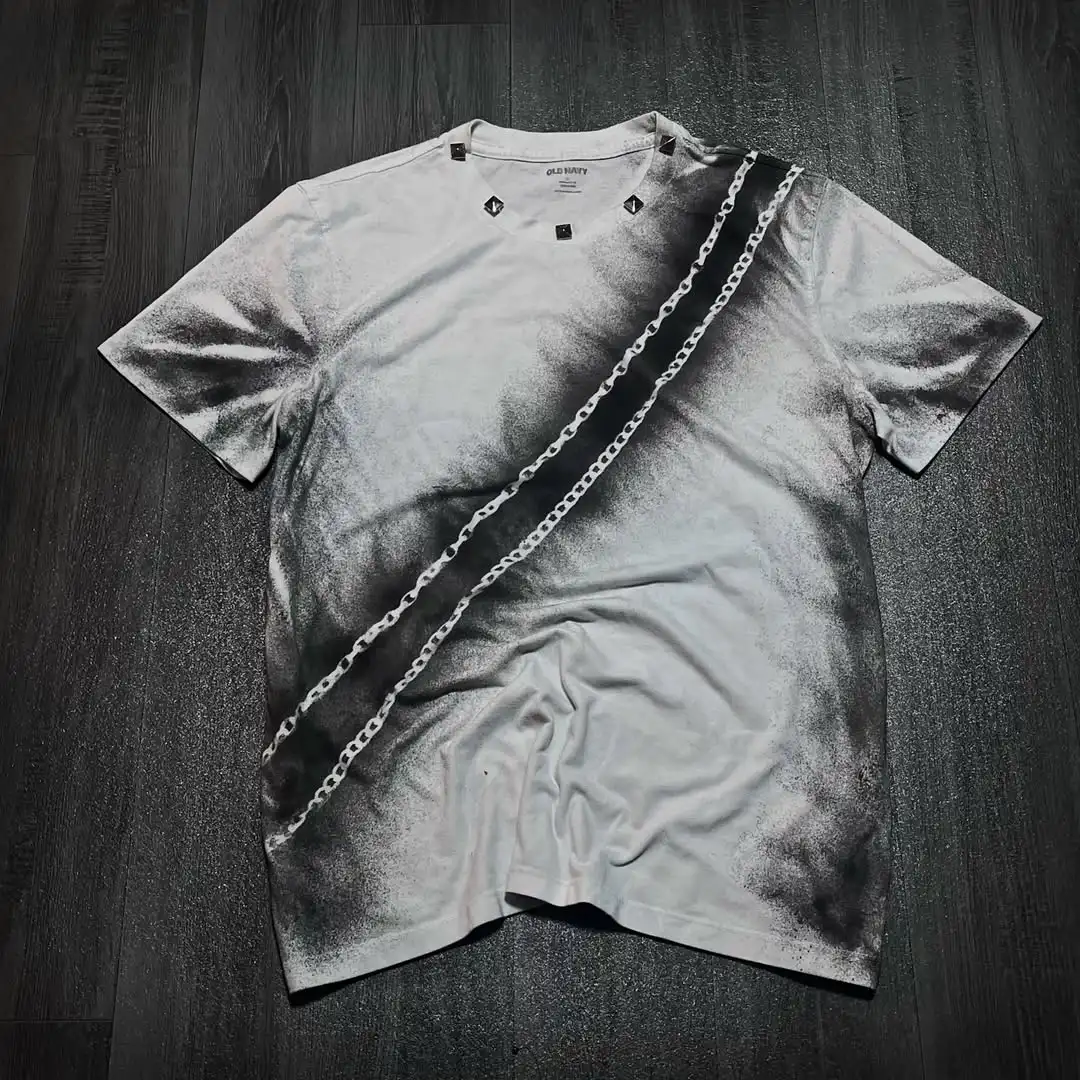 

Harajuku новая мода эстетический узор с принтом свободная повседневная футболка с короткими рукавами для пары готический ретро тренд хлопковая футболка уличная одежда