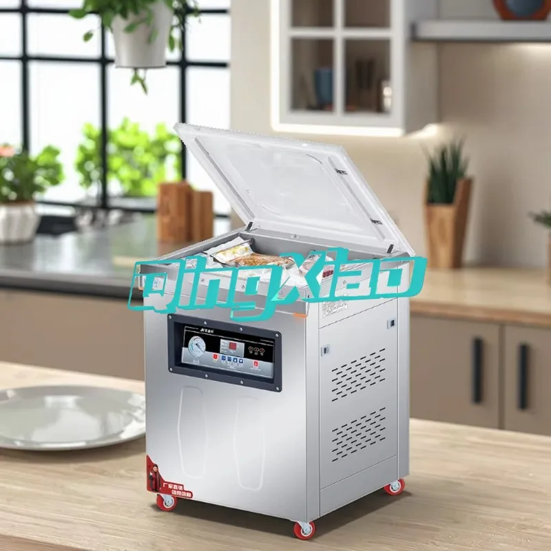 

Автоматический электрический вакуумный упаковщик для дома с большой камерой: для рыбы, пластиковых пакетов, пленки, бумажных материалов. Высокоэффективный.