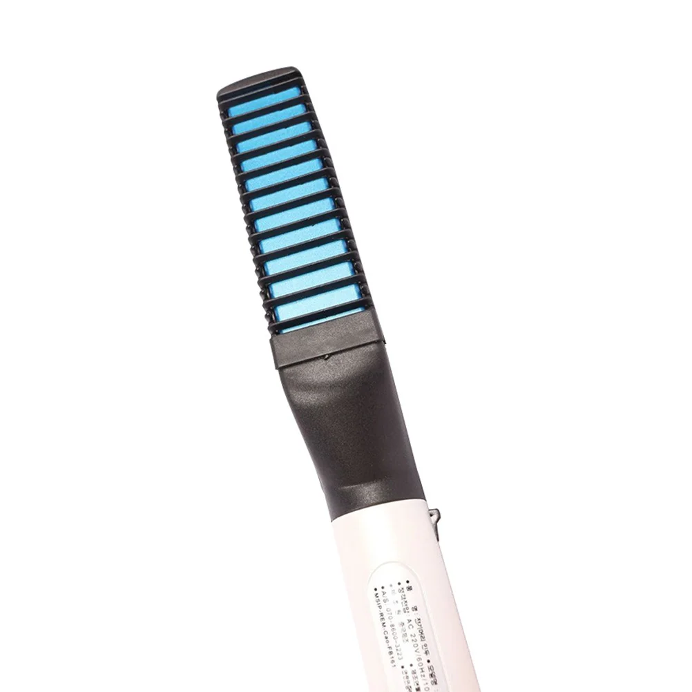 

1Pcs Hair Curling Brush Ergonomic Slim Non-Slip Styling Comb Straight Hair Curler Compact Travel Electric Hot Air Brush for Men