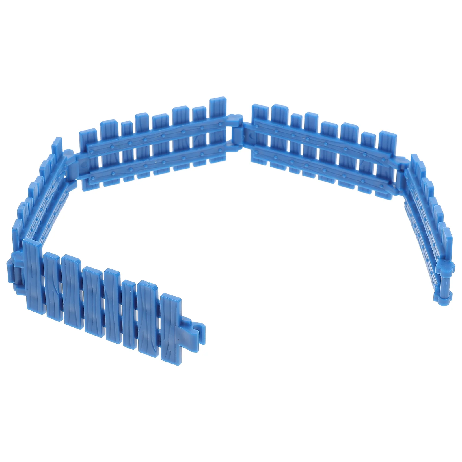 

5pcs Miniature Picket Fence For Fairy Garden Bonsai Borders Diy Flowerpot Decoration Plastic Garden Trim Durable Water Resistant