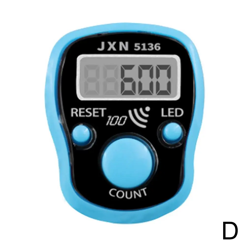 Handheld Elektronischer Zähler Tasbeeh Finger Digital Bead Timer LCD Digit Display Tasbeeh Tasbih Hand Tally Counter Clicker