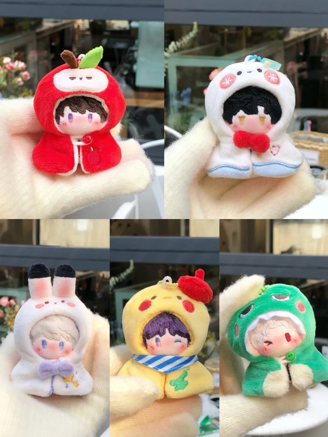 In Stock 5cm 10cm Doll Clothes Love and Deepspace Sylus Zayne Xavier Ralayo Cloak Suit Stuffed Plushies Doll Anime Toy Kids Gift