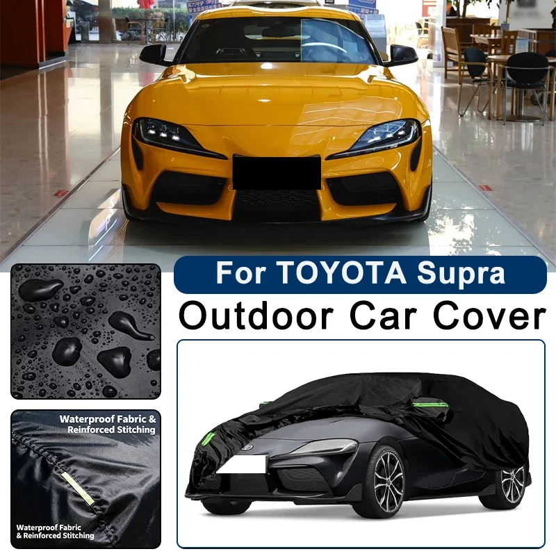 

Outdoor Car Cover Waterproof Dustproof UV Sun Protection, Full Car Protector Exterior Parts For TOYOTA Supra JZA80 A90 A91