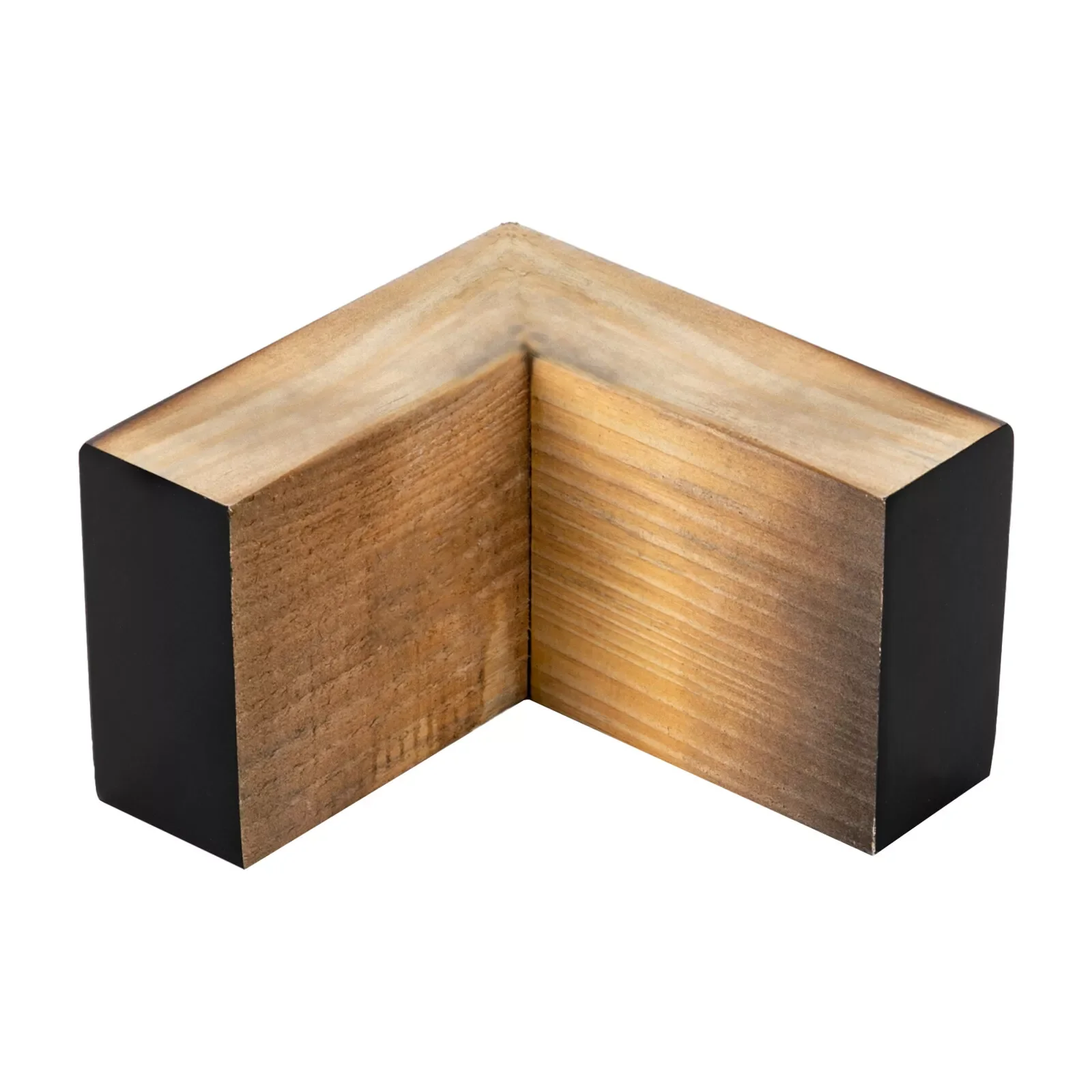 4 ชิ้น 2 "4" ขาเฟอร์นิเจอร์ไม้, ไม้รูปตัว L สําหรับเฟอร์นิเจอร์โต๊ะกาแฟฟุตเก้าอี้ขาป้องกัน