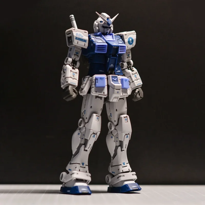 

5501 Changlong Rx-78-2 Ver 2.0 RG 1/144 Сборная модель базового цвета Rx 78 2, игрушка с подвижными суставами, робот-меха, подарок для детей
