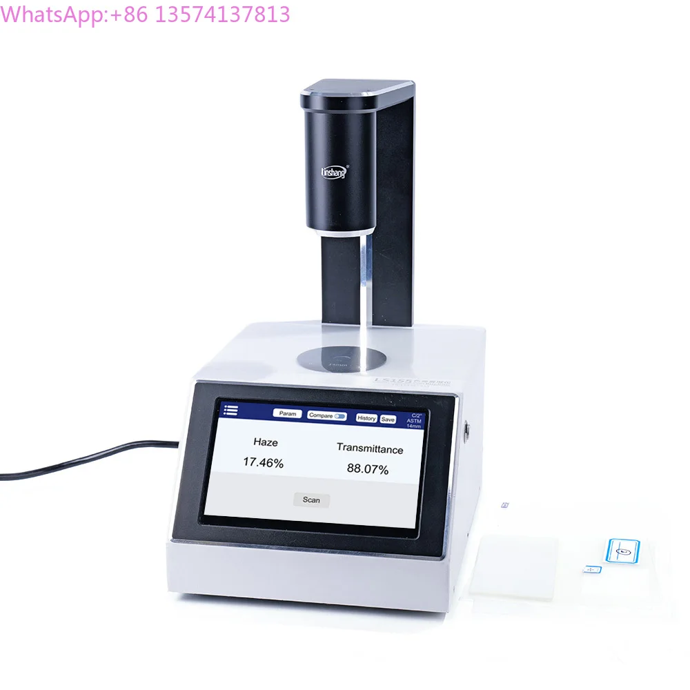 

Pro Grade Haze Transparency Meter LS155 Turbidity Pt-Co Spectral Curve Color Haze Meter for Plastic Film